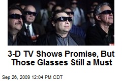 3-D TV Shows Promise, But Those Glasses Still a Must