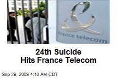 24th Suicide Hits France Telecom
