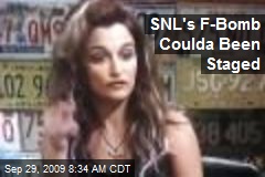 SNL's F-Bomb Coulda Been Staged