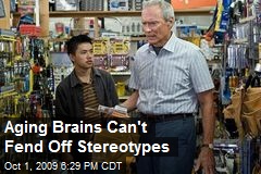 Aging Brains Can't Fend Off Stereotypes