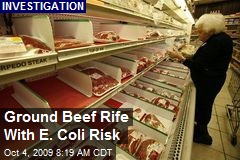 Ground Beef Rife With E. Coli Risk