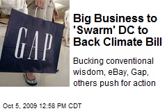 Big Business to 'Swarm' DC to Back Climate Bill