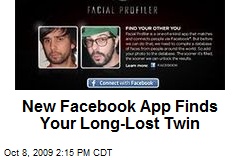 New Facebook App Finds Your Long-Lost Twin