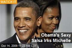 Obama's Sexy Salsa Irks Michelle