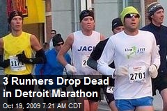 3 Runners Drop Dead in Detroit Marathon