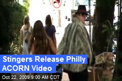 Stingers Release Philly ACORN Video
