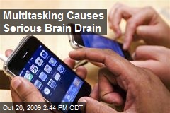 Multitasking Causes Serious Brain Drain