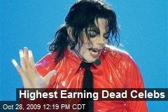 Highest Earning Dead Celebs