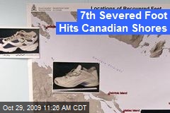 7th Severed Foot Hits Canadian Shores