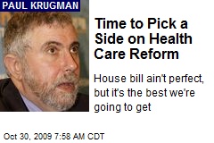 Time to Pick a Side on Health Care Reform