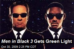 Men in Black 3 Gets Green Light
