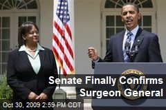 Senate Finally Confirms Surgeon General