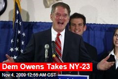 Dem Owens Takes NY-23