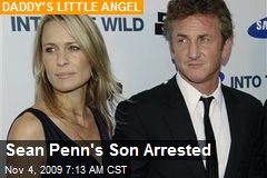 Sean Penn's Son Arrested