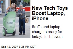 New Tech Toys Boost Laptop, iPhone