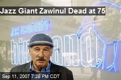 Jazz Giant Zawinul Dead at 75