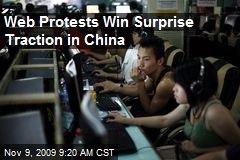 Web Protests Win Surprise Traction in China