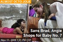 Sans Brad, Angie Shops for Baby No. 7