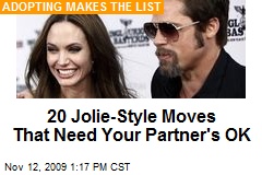 20 Jolie-Style Moves That Need Your Partner's OK