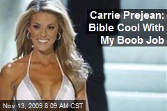 Carrie Prejean: Bible Cool With My Boob Job