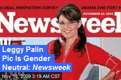 Leggy Palin Pic Is Gender Neutral: Newsweek