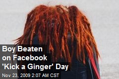Boy Beaten on Facebook 'Kick a Ginger' Day
