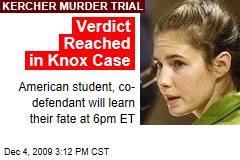 Verdict Reached in Knox Case
