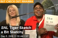 SNL Tiger Sketch a Bit Sketchy