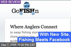 With New Site, Fishing Meets Facebook
