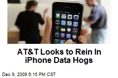 AT&amp;T Looks to Rein In iPhone Data Hogs