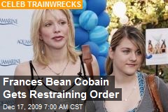 Frances Bean Cobain Gets Restraining Order