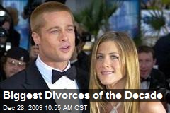 Biggest Divorces of the Decade