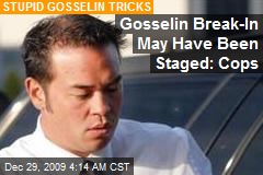 Gosselin Break-In May Have Been Staged: Cops