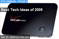 Best Tech Ideas of 2009