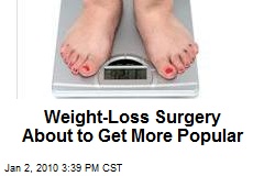 Weight-Loss Surgery About to Get More Popular