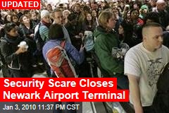 Security Scare Closes Newark Airport Terminal