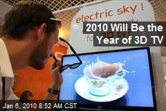 2010 Will Be the Year of 3D TV