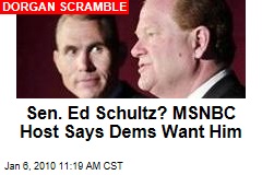 Sen. Ed Schultz? MSNBC Host Says Dems Want Him