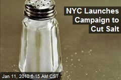 NYC Launches Campaign to Cut Salt