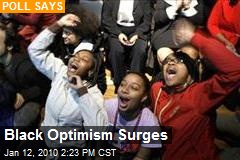 Black Optimism Surges