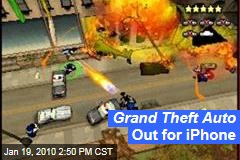 Grand Theft Auto Out for iPhone