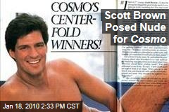 Scott Brown Posed Nude for Cosmo