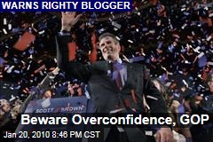 Beware Overconfidence, GOP