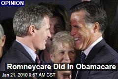 Romneycare Did In Obamacare