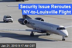 Security Issue Reroutes NY-to-Louisville Flight