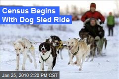Census Begins With Dog Sled Ride