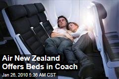 Air New Zealand Offers Beds in Coach