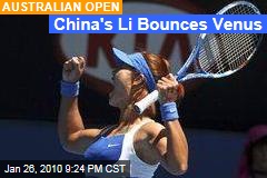China's Li Bounces Venus