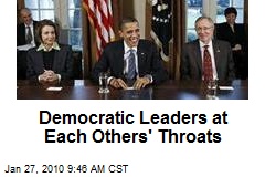 Democratic Leaders at Each Others' Throats
