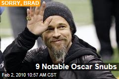9 Notable Oscar Snubs